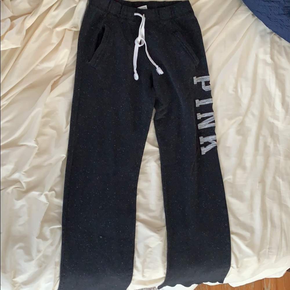 Black and white VS PINK sweatpants